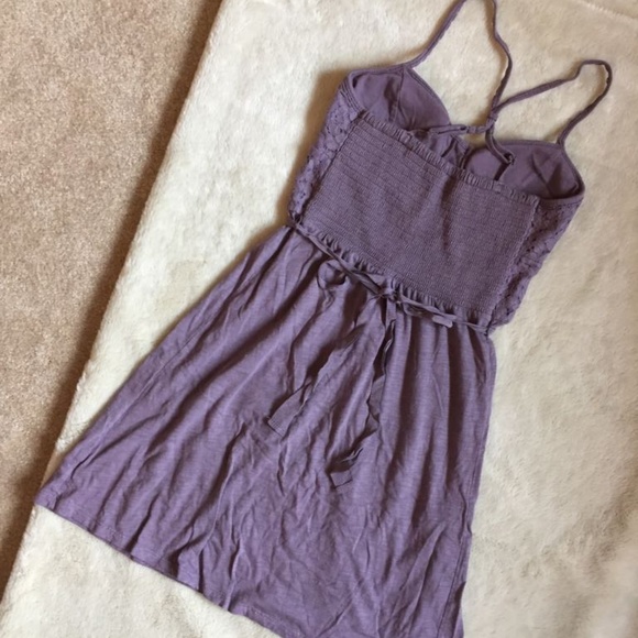 American Eagle Outfitters Purple Lace Dress - Picture 3 of 6